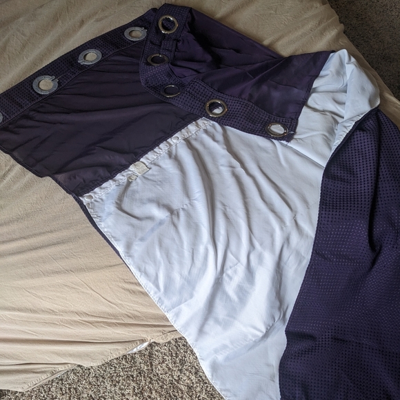 Deep Purple Shower Curtain - Picture 2 of 4